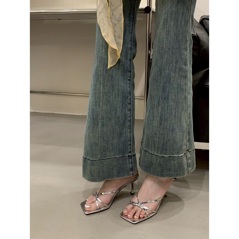 高跟涼鞋 細帶涼鞋 金屬跟鞋 設計感女鞋 氣質女鞋 通勤高跟鞋 約會鞋 百搭高跟 夏季女鞋 顯腿長高跟鞋 G9135-細節圖9