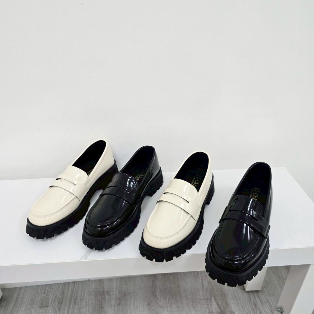 台灣製樂福鞋 女生皮鞋 厚底樂福鞋 學院風樂福鞋 防滑鞋 女鞋推薦 小皮鞋 女生黑皮鞋 增高樂福鞋 懶人皮鞋 3900-細節圖6