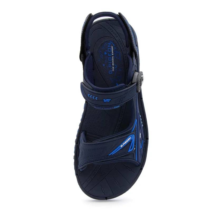 運動涼鞋 男士休閒涼拖鞋 魔鬼氈涼鞋 戶外防滑涼鞋 厚底緩震涼鞋 舒適透氣沙灘鞋 輕量耐磨休閒鞋 夏季日常涼鞋 G957-細節圖5