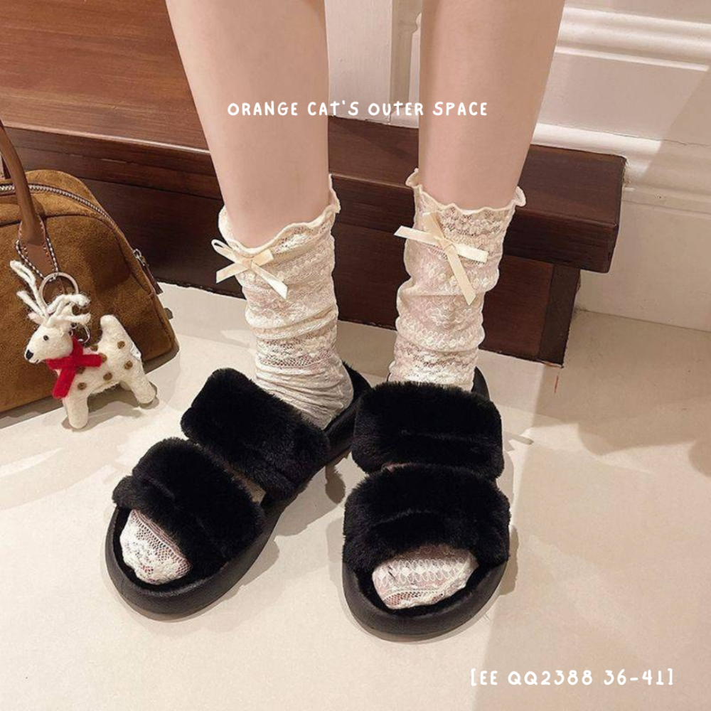 現貨🐻可愛室內拖 可愛拖鞋 毛毛拖鞋 地板鞋 軟毛毛拖鞋 拖鞋  室內拖 室內拖鞋 居家拖鞋 QQ8182-細節圖4