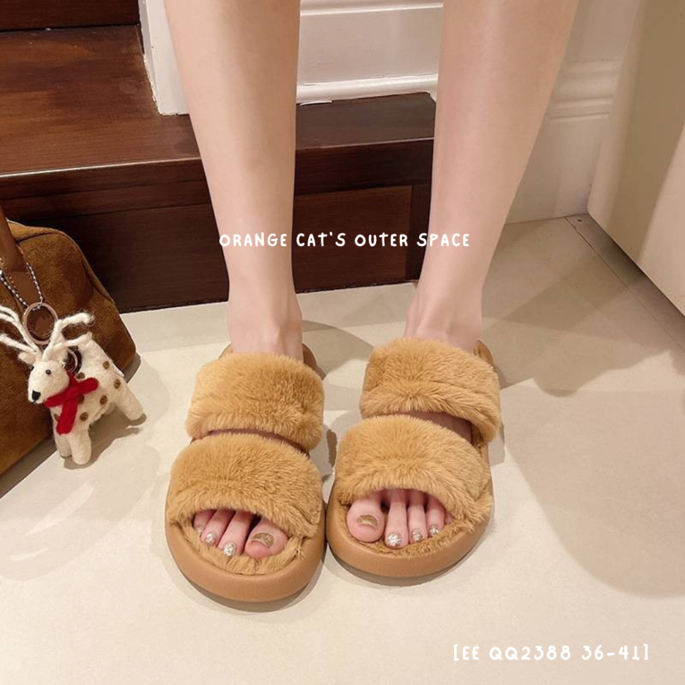 現貨🐻可愛室內拖 可愛拖鞋 毛毛拖鞋 地板鞋 軟毛毛拖鞋 拖鞋  室內拖 室內拖鞋 居家拖鞋 QQ8182-細節圖9