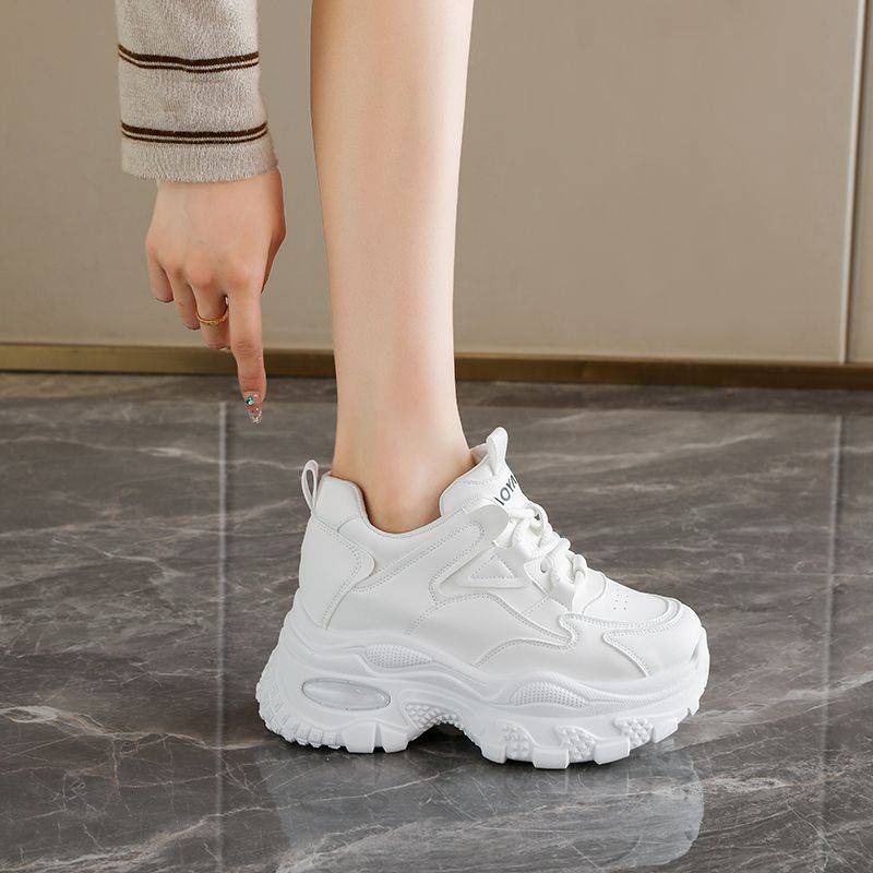 厚底鞋 增高鞋 老爹鞋 氣墊鞋 顯瘦鞋 百搭鞋 運動鞋 女生鞋 黑白鞋 休閒鞋 學生鞋 時尚鞋-細節圖3