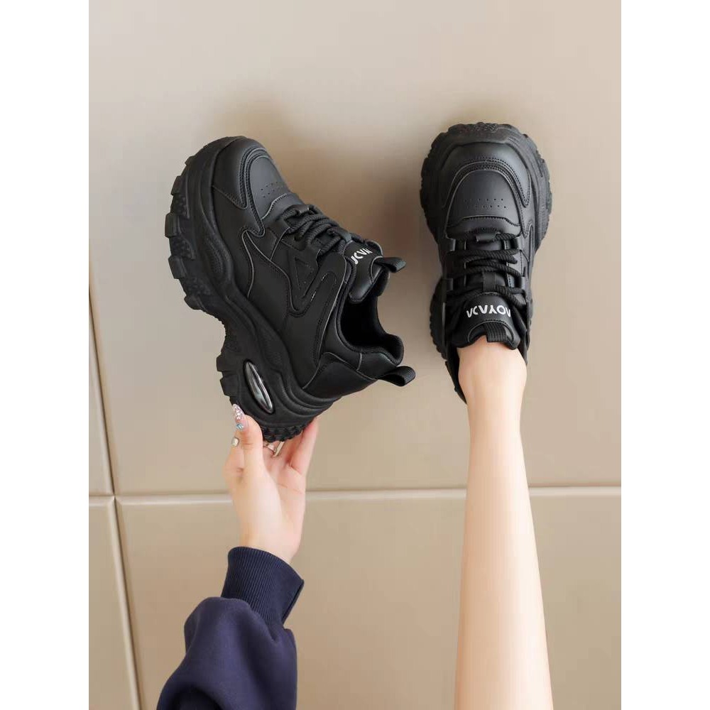 厚底鞋 增高鞋 老爹鞋 氣墊鞋 顯瘦鞋 百搭鞋 運動鞋 女生鞋 黑白鞋 休閒鞋 學生鞋 時尚鞋-細節圖6