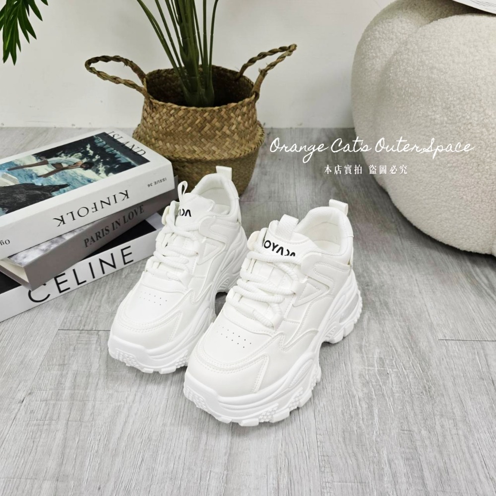 厚底鞋 增高鞋 老爹鞋 氣墊鞋 顯瘦鞋 百搭鞋 運動鞋 女生鞋 黑白鞋 休閒鞋 學生鞋 時尚鞋-規格圖11