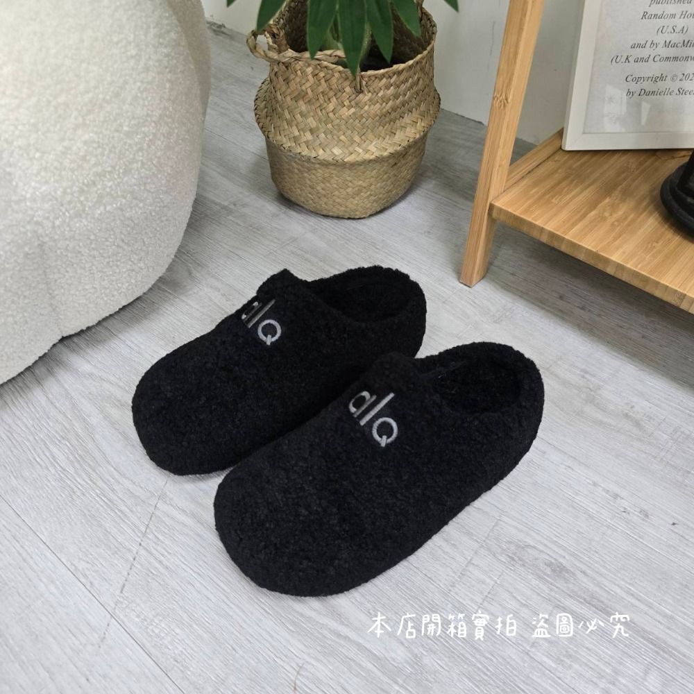 厚底毛毛鞋 女款懶人拖鞋 室內外兩穿 保暖刷毛 防滑耐磨 軟底好走 不磨腳 冬季居家外出皆可穿搭 熱門推薦款 3750-規格圖11