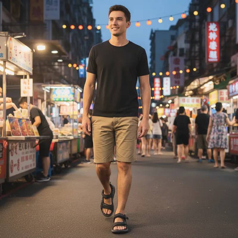 G.P運動涼鞋 男運動涼鞋 男涼鞋 戶外涼鞋 防滑涼鞋 GP涼鞋 機能涼鞋 夏季男鞋-細節圖8