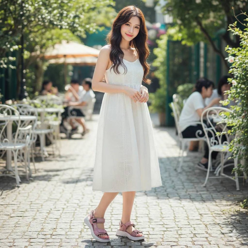 G.P涼鞋 女涼鞋 厚底涼鞋 運動涼鞋 女運動涼鞋 防滑涼鞋 舒適涼鞋 魔鬼氈涼鞋 輕量涼鞋 休閒涼鞋 G5736W-細節圖7