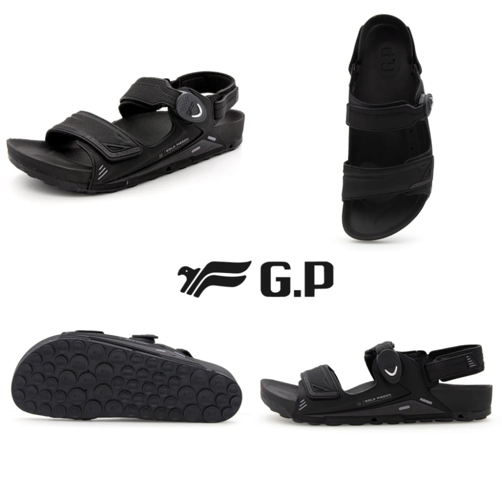 G.P涼鞋 男涼鞋 運動涼鞋 男運動涼鞋 戶外涼鞋 防滑涼鞋 魔鬼氈涼鞋 男拖鞋 休閒涼鞋 男戶外涼鞋 G9561M-規格圖11