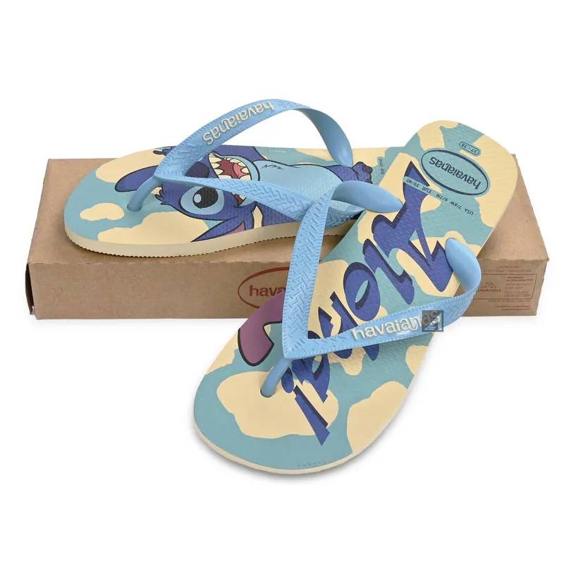 havaianas夾腳拖 人字拖 男女拖鞋 海灘拖鞋 卡通拖鞋 Stitch拖鞋 聯名拖鞋 4148941-9256U-規格圖5