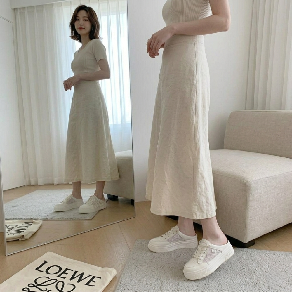 小白鞋 女鞋 增高鞋 厚底鞋 菱格紋 鍊條 小皮鞋 鬆糕鞋 運動鞋 顯瘦 復古 氣質 韓版 網美 百搭 學生鞋H3488-細節圖5