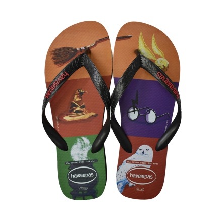 havaianas 哈瓦仕 男女拖鞋 Harry Potter 哈利波特 黑美 飛天車 分類帽 情侶拖鞋 人字拖 夾腳拖-規格圖10