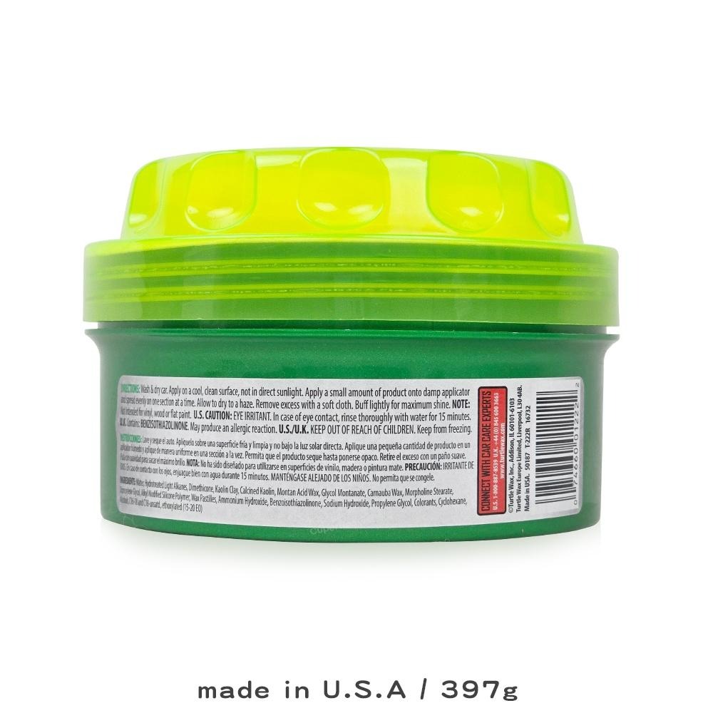 Turtle Wax 龜牌 超硬殼保護軟蠟 T222 397g 附上蠟棉 清潔亮光 持久保護 硬殼防護 增艷 撥水 隔絕-細節圖2