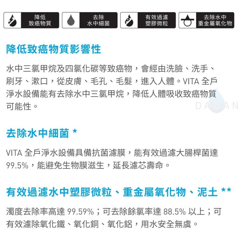 【台灣愛惠浦 】 VF淨水濾芯 全戶過濾 VITA 全戶濾淨水設備專用濾芯-細節圖4