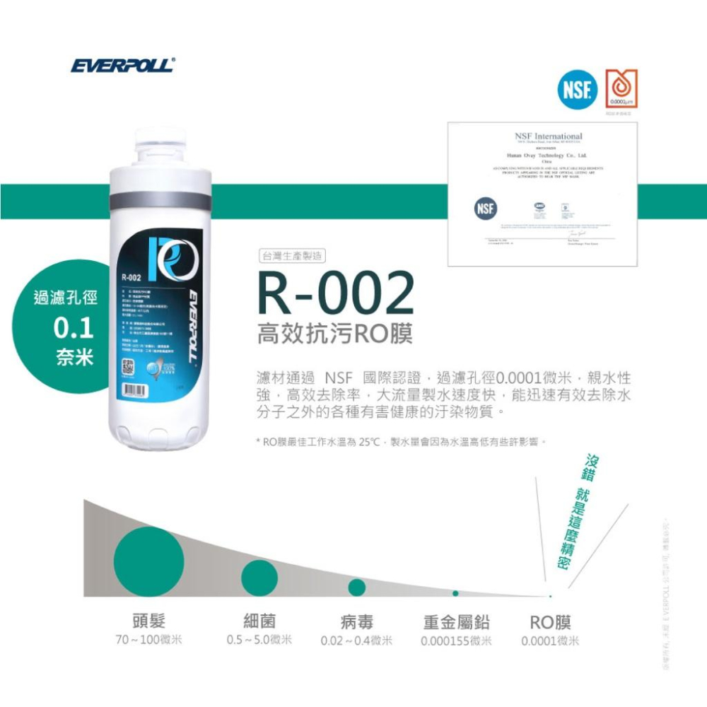 【EVERPOLL】RO-900S AI可調直出式RO純水機 RO900S 900S 大出水 可調TDS 大山淨水-細節圖8