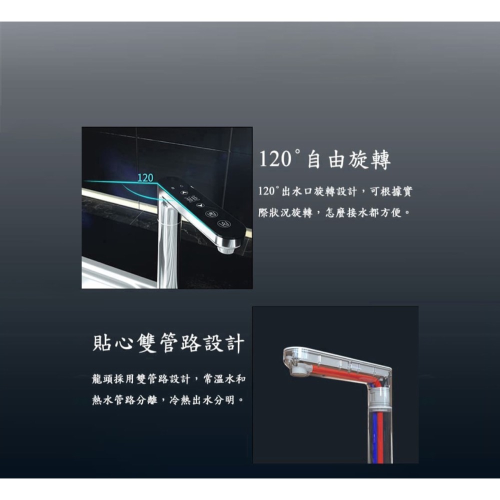 【水精靈 AQUA WIN】AW-600 廚下型淨熱一體RO機 淨水器 RO機 瞬熱機 飲水機 大山淨水 600-細節圖7