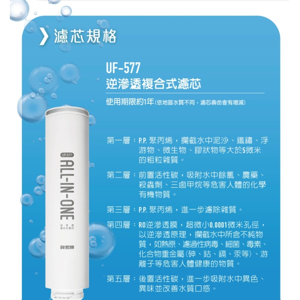 【賀眾牌】】UR- 3502 AW-1 沁涼極淨冰熱飲水機 3502 瞬熱型 冰溫熱 桌上型 飲水機 大山淨水-細節圖5