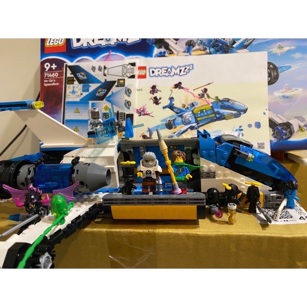 71460夢境太空巴士 二手無盒有書貼紙全新（面交有盒）-細節圖2