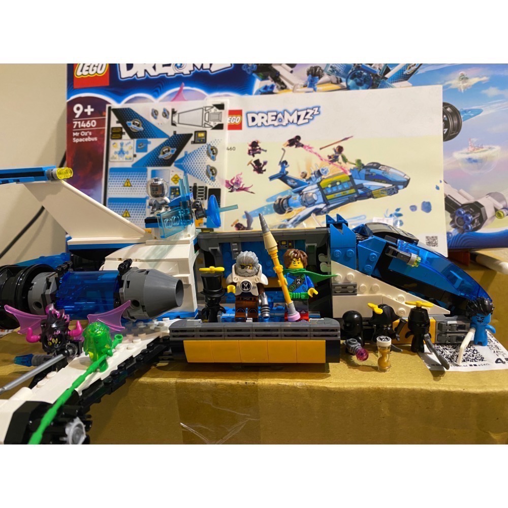 71460夢境太空巴士 二手無盒有書貼紙全新（面交有盒）-細節圖2