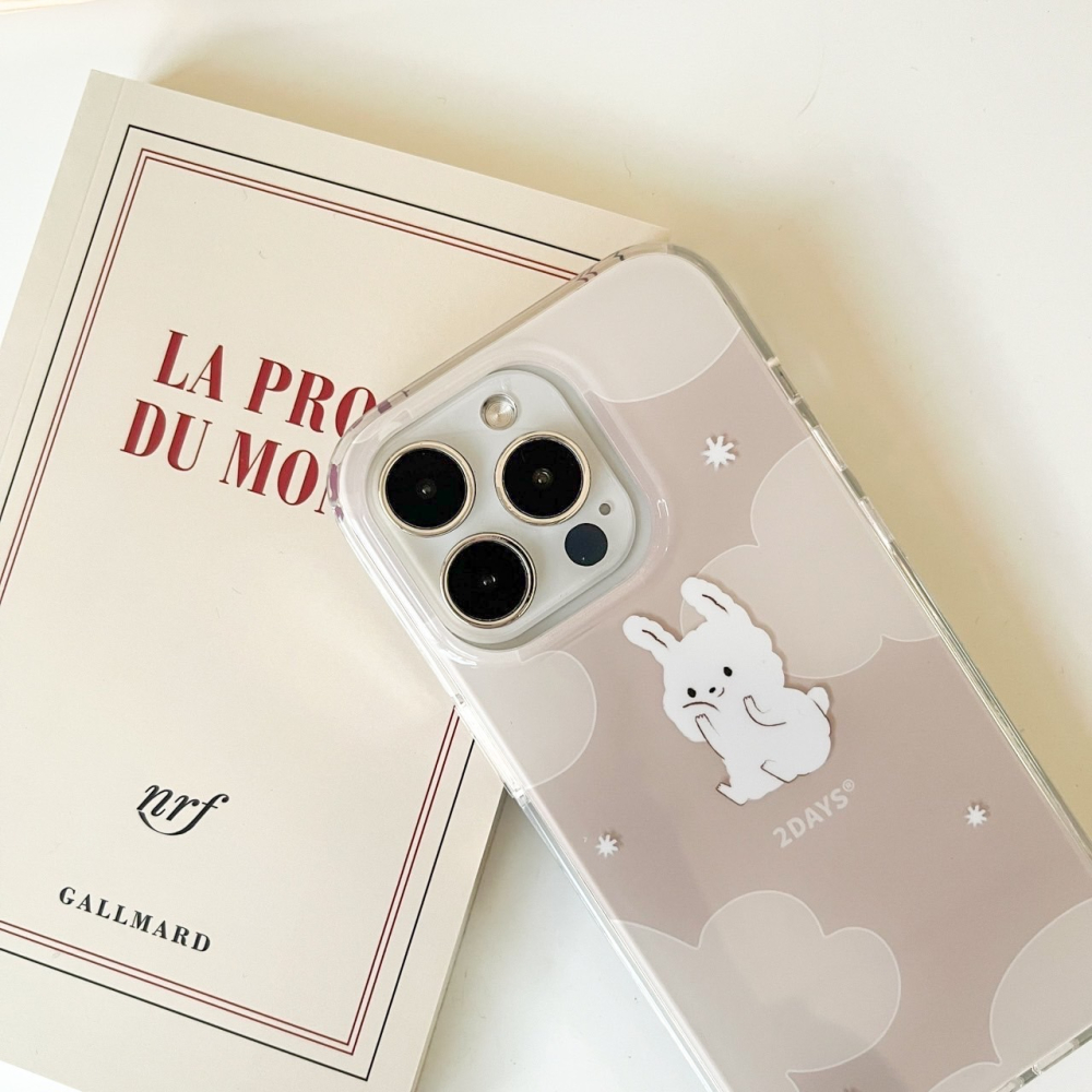 日日｜iphone 14 Pro 蘋果手機殼【獨家】 軟綿綿白日夢 原創設計 適用 iPhone13 14 Pro-細節圖3