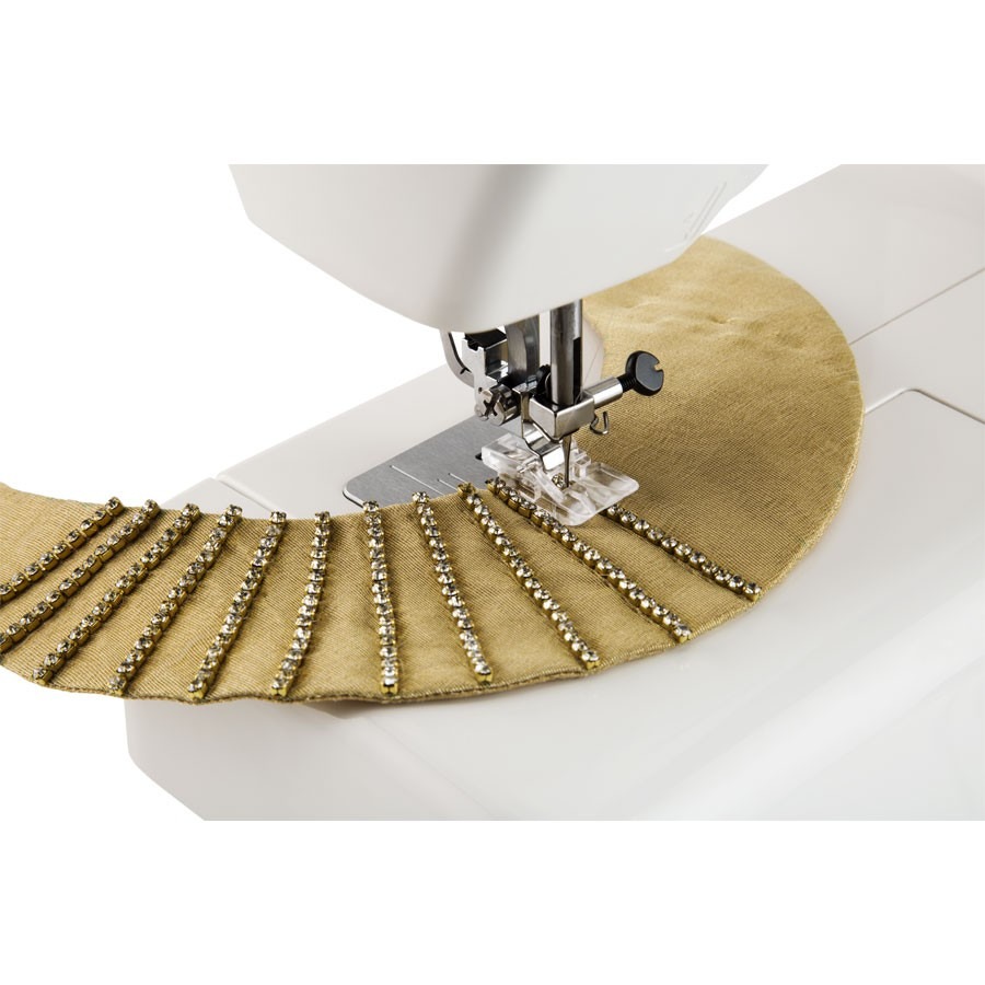 【台灣製】 串珠壓布腳 適用任何家用型 縫紉機 車縫包繩 串珠 #鈺富拼布坊-細節圖6