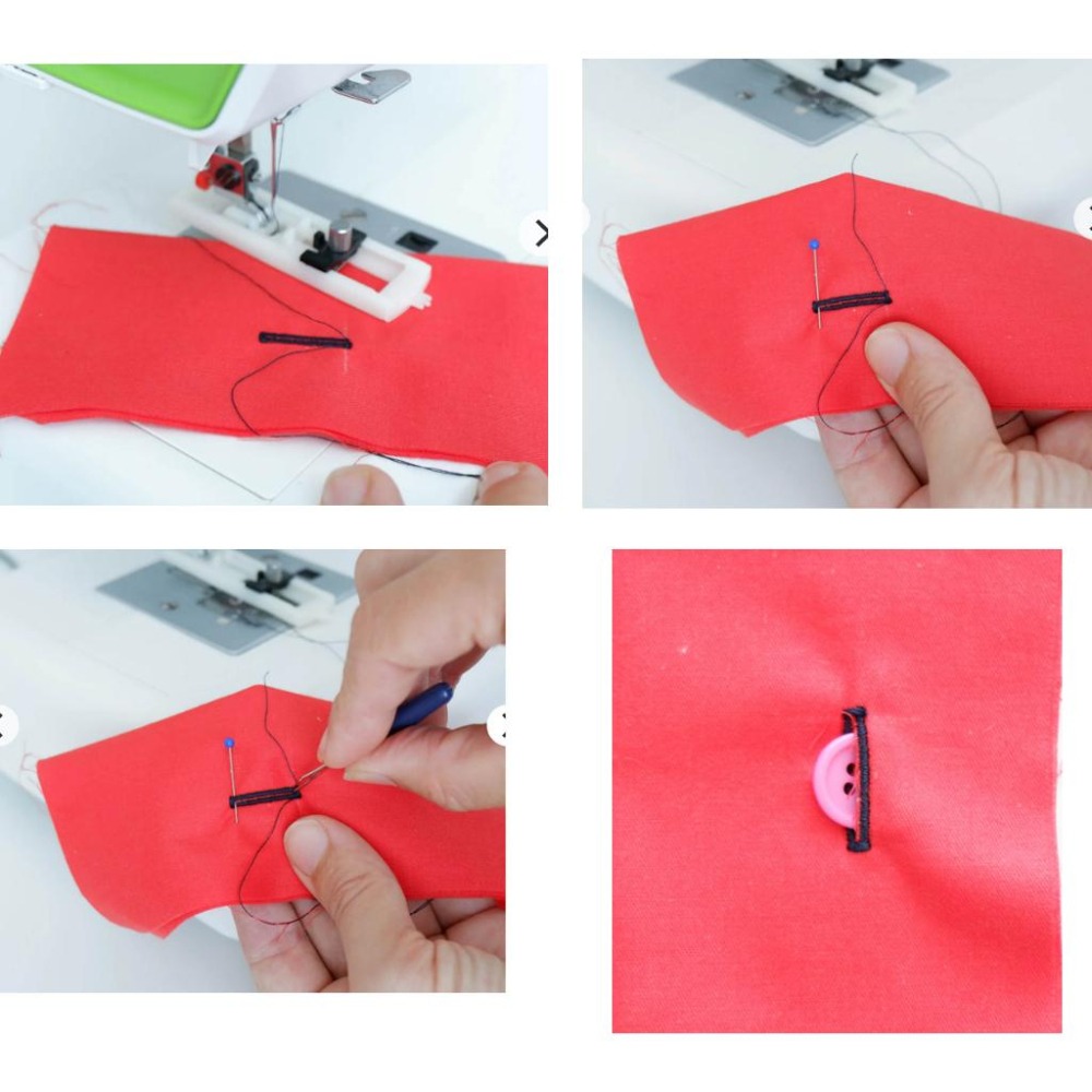 【松芝拼布坊】車樂美 1600P 簡易型 扣眼縫壓布腳 扣眼洞 1600P、PQ1500、TL-98Q、DDL-22-細節圖3