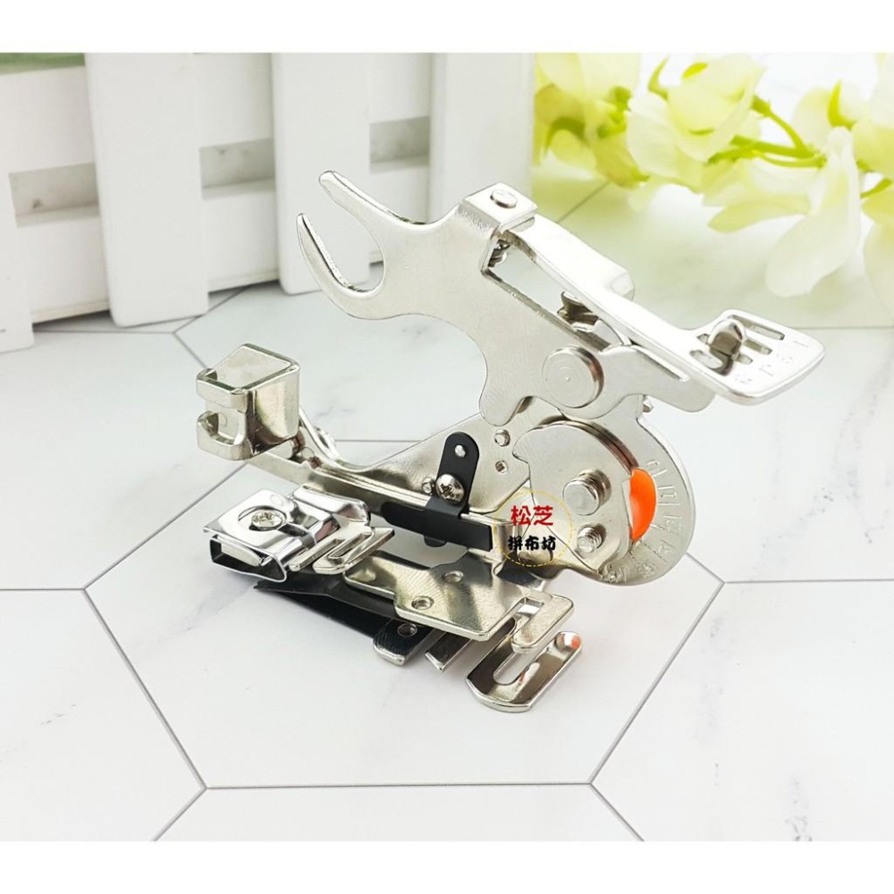 打摺、荷葉邊、固定每針打摺『褶景壓布腳』打摺壓布腳 打摺器【工業平車 / 仿工業 / 高腳機器】專用-細節圖2