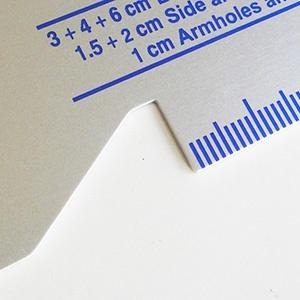 SG-700 多功能 縫份量尺 - 公製【鋁製材質】縫紉手作的好幫手 可熨燙-細節圖3