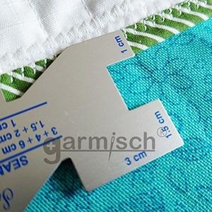 SG-700 多功能 縫份量尺 - 公製【鋁製材質】縫紉手作的好幫手 可熨燙-細節圖6