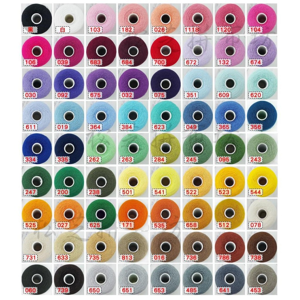 【自選12色】金線標 車線 車縫線 縫紉機專用線 40/2 SP線 台灣製 可搭配使用線架-細節圖8