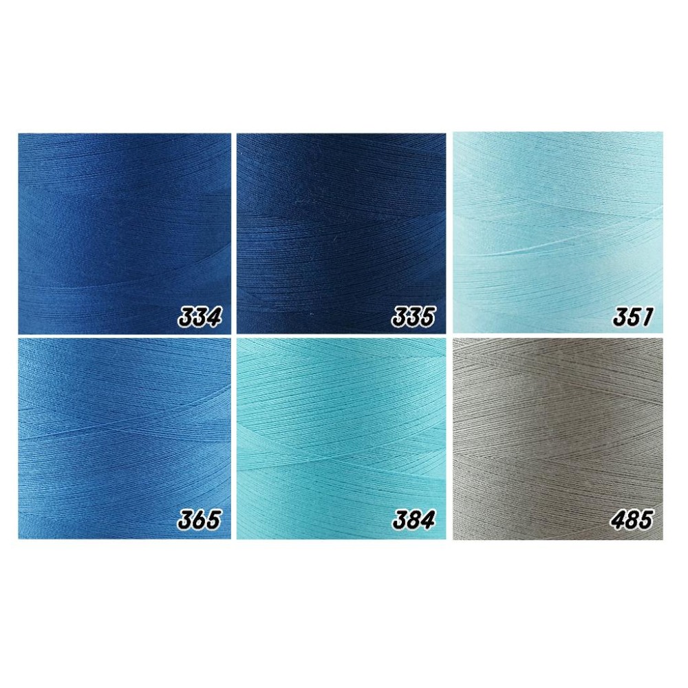 金線標 車縫線 機縫線 40/2 40番 2股 SP線 3500米 縫紉機、布邊機、拷克機專用線【賣場1】可搭配 線架-細節圖3