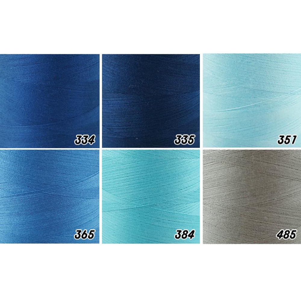 金線標 40/2 40番2股 台灣製 車縫線 機縫線  SP線 3500米 縫紉機、布邊機、拷克機專用線【賣場2】-細節圖2