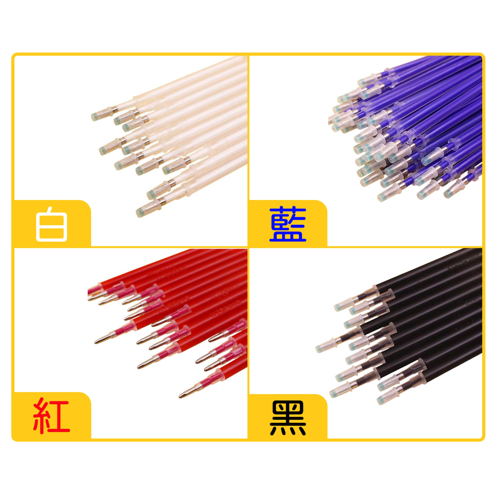 【套裝組合】高溫消失筆 熱消筆 皮革畫線 布料 消失筆 縫紉用 細桿筆芯、收納盒、筆套-細節圖2