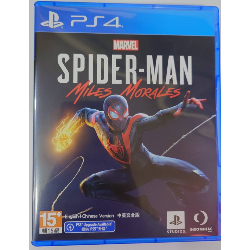 【二手 PS4】 蜘蛛人邁爾斯 莫拉雷斯 《中文版封面》(台灣公司貨) $1090
