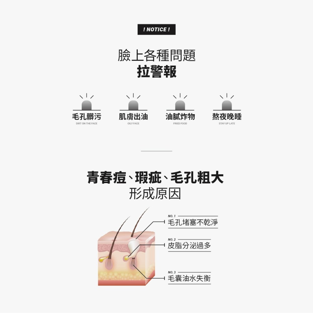 金銀花穩定膚質三件組｜潔面凝露+調理精華+抗痘精華-細節圖4