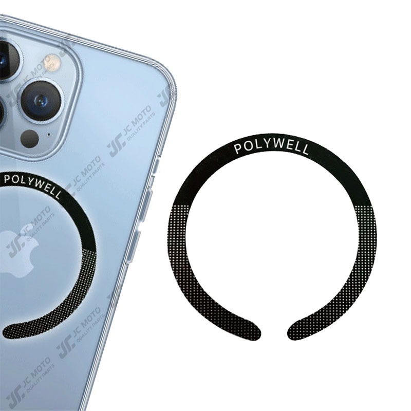 【JC-MOTO】 POLYWELL 磁環貼片 磁吸貼片 Magsafe引磁環 超薄 強力背膠 適用iPhone-細節圖2