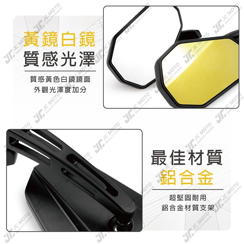 【JC-MOTO】 Q10 後照鏡 車鏡 後視鏡 照後鏡 機車 勁戰 曼巴 牛角鏡 Q18-細節圖6