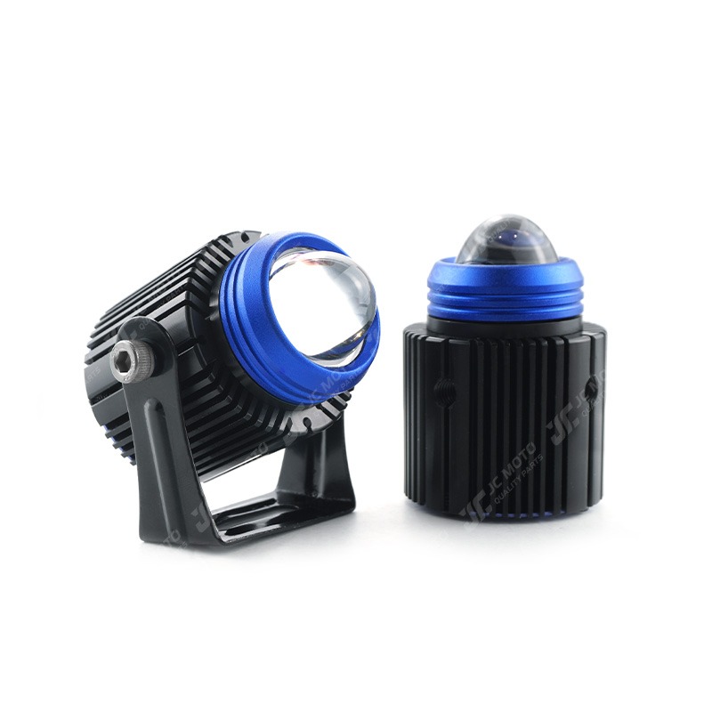 【JC-MOTO】 K1魚眼透鏡霧燈 魚眼 LED 燈泡 雙色魚眼透鏡 黃光 白光 雙光透鏡 外置激光-細節圖2