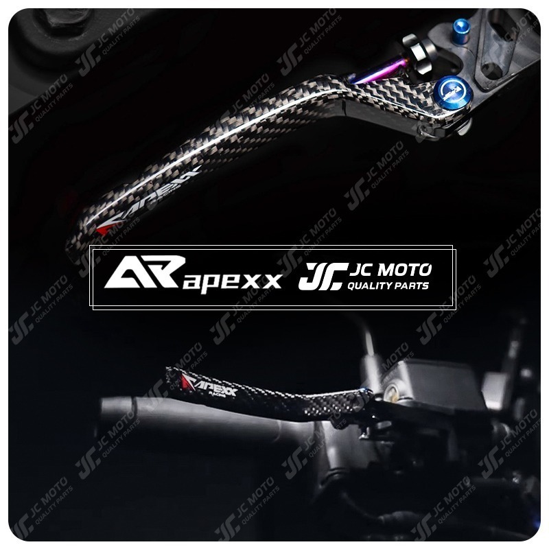 【JC-MOTO】 APEXX 剎車拉桿 碳纖維拉桿 卡夢 重機拉桿 煞車拉桿 機車拉桿 可調式 雙駐車功能-細節圖8