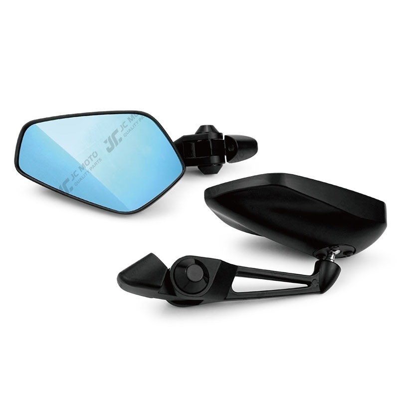 【JC-MOTO】 Q12 後照鏡 車鏡 後視鏡 藍鏡 照後鏡 機車-細節圖2