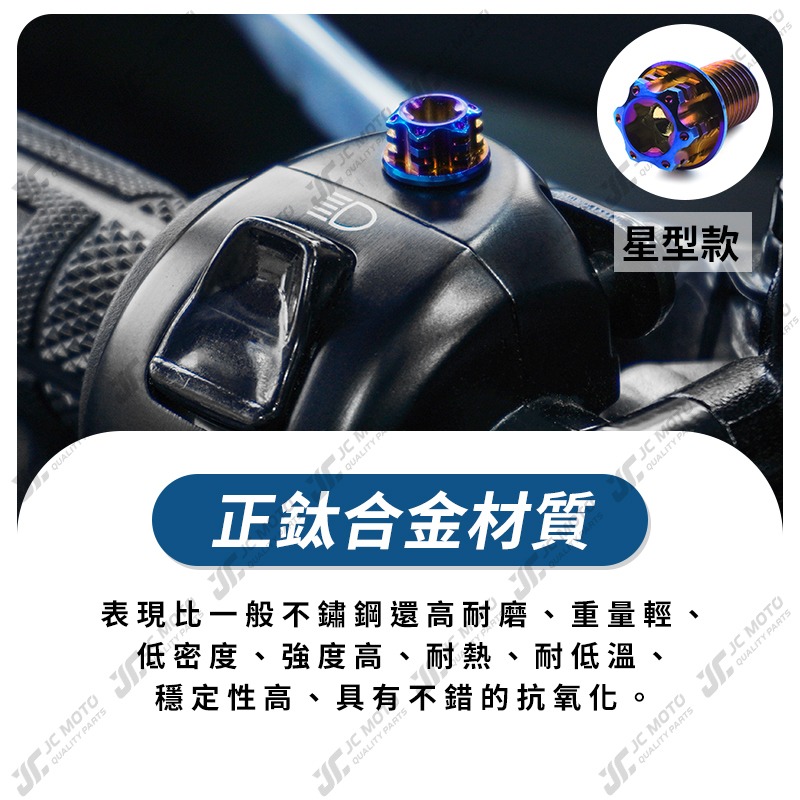 【JC-MOTO】 鈦合金 螺絲 後照鏡螺絲 鈦色 燒色 M8 M10 反牙 正牙 TC4-細節圖5