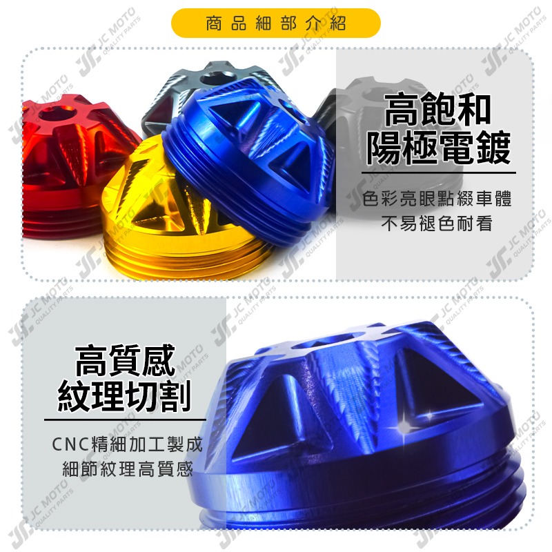 【JC-MOTO】  KRV 搖臂蓋 鋁合金 後搖臂飾蓋 後搖臂飾蓋 防水蓋 防塵蓋【M3090】-細節圖5