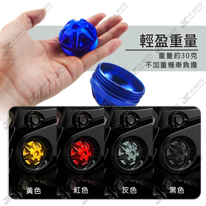 【JC-MOTO】  KRV 搖臂蓋 鋁合金 後搖臂飾蓋 後搖臂飾蓋 防水蓋 防塵蓋【M3090】-細節圖6