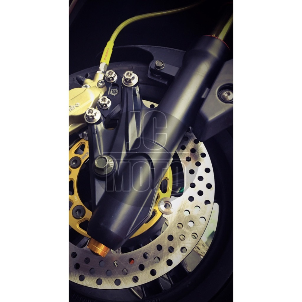 【JC-Moto】Z1 長野興業 基本款 鍍鈦 款 燒鈦 鍍金 金箍棒 前叉 內管組 SMAX FORCE 附前叉調整器-細節圖3