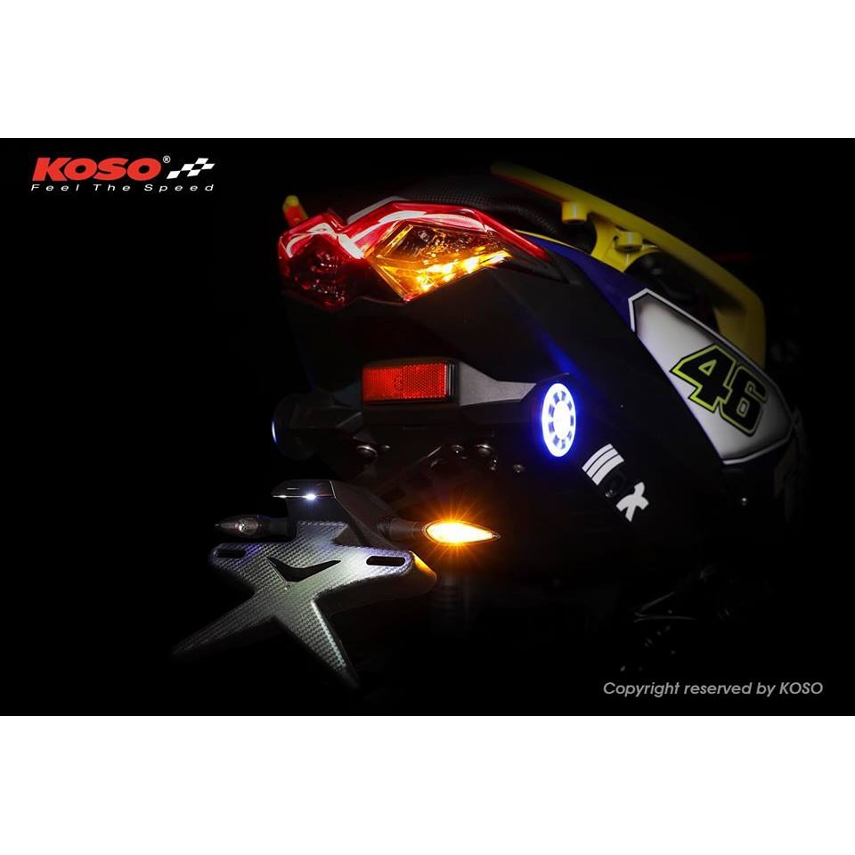 【JC-MOTO】 KOSO FORCE 155 後牌板 車牌板 短牌版 翹牌器 牌架 牌板 附牌照燈 Force後牌架-細節圖2