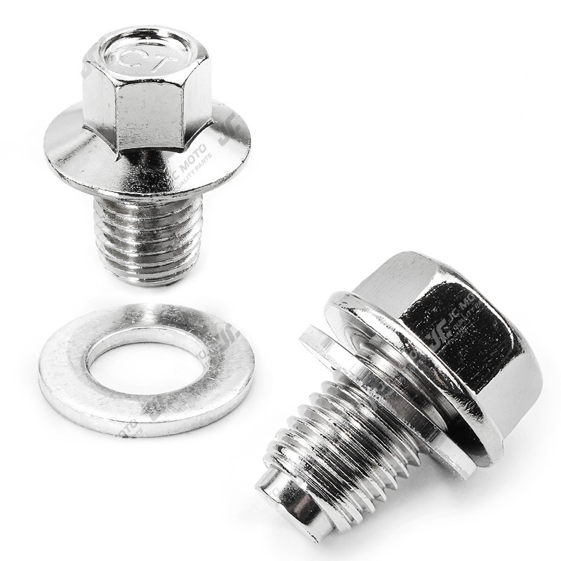 【JC-MOTO】 CT 強力磁石 機油螺絲 磁石螺絲 機油 齒輪油 洩油螺絲 洩油孔 漏油孔 機油墊片 洩油墊片-細節圖2