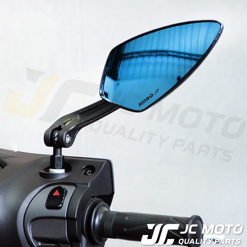 【JC-MOTO】 KOSO 後照鏡 葉子鏡 4D 水轉印 碳纖維 卡夢 後視鏡 照後鏡-細節圖5