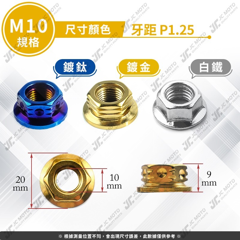 【JC-MOTO】 不銹鋼 鍍鈦螺絲 螺絲母 鍍鈦螺帽 燒鈦色 螺母 螺絲帽 燒鈦螺絲 燒色螺絲 M6 M8 M10-細節圖6