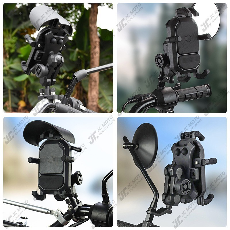 【JC-MOTO】 機車手機架 減震 手機架 手機夾 遮陽帽 六爪 防脫落 MOBILE-細節圖10