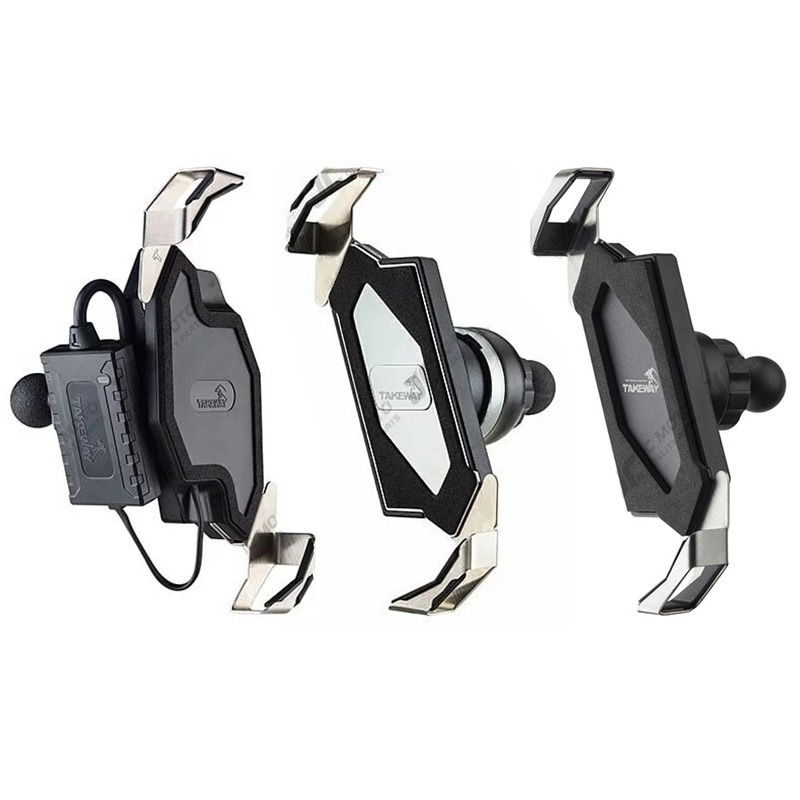 【JC-MOTO】 TAKEWAY 黑隼 手機夾 機車手機架 磁浮減震 逆磁浮 雙磁浮 機車手機支架 新版減震款 機車-細節圖2