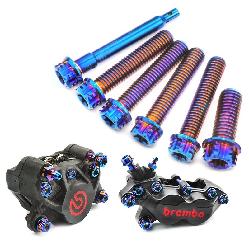 【JC-MOTO】 brembo 卡鉗螺絲 卡鉗 對四 正鈦螺絲 鈦合金螺絲 鈦合金-細節圖2